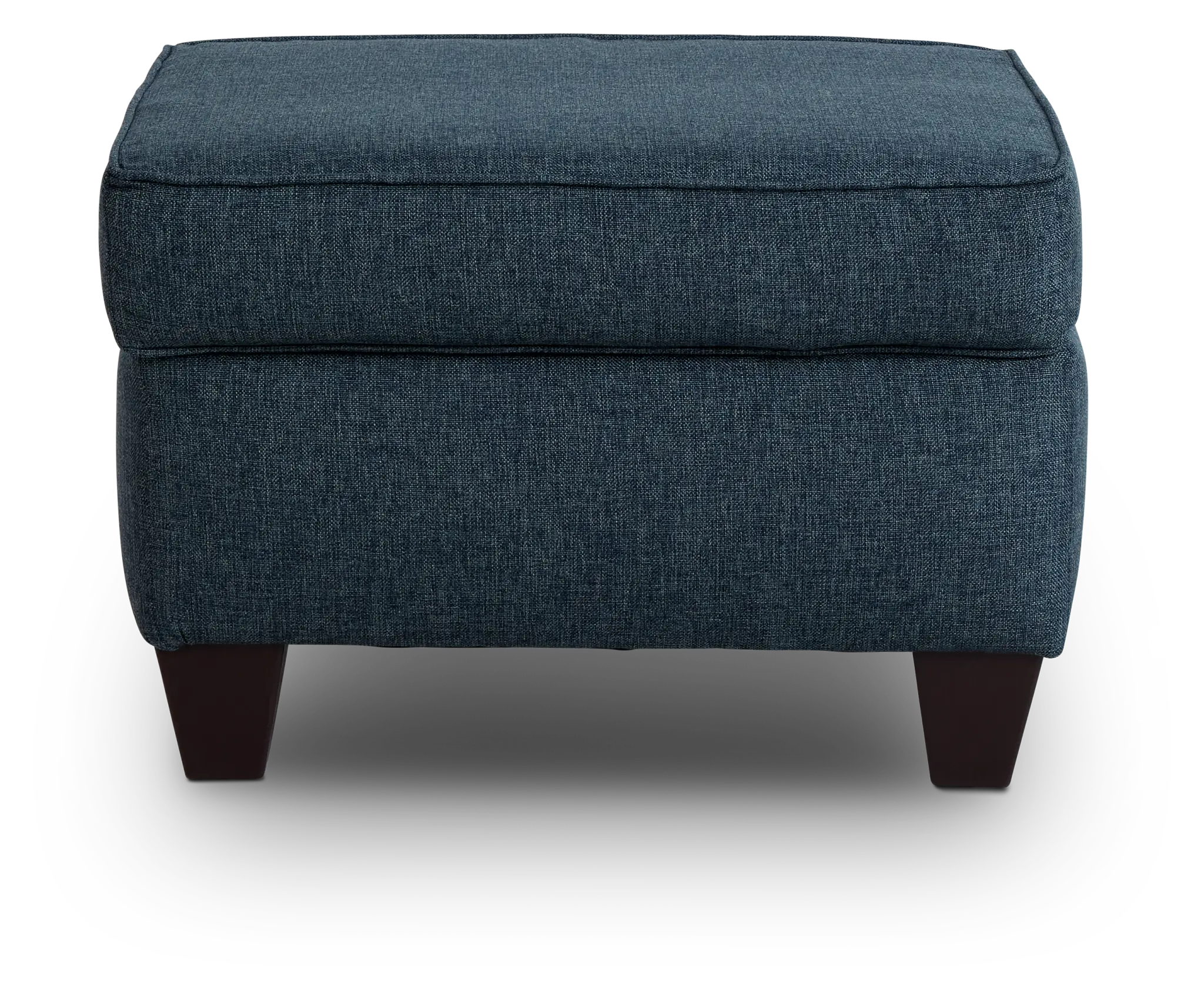 Cameron Blue Fabric Ottoman Cameron Blue Fabric Ottoman