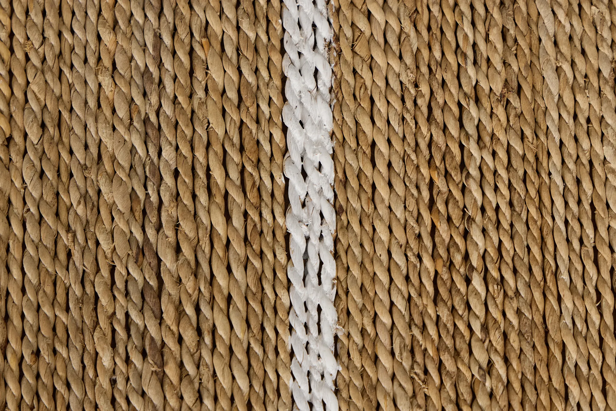 Nantucket Light Tone Woven Dining Bench