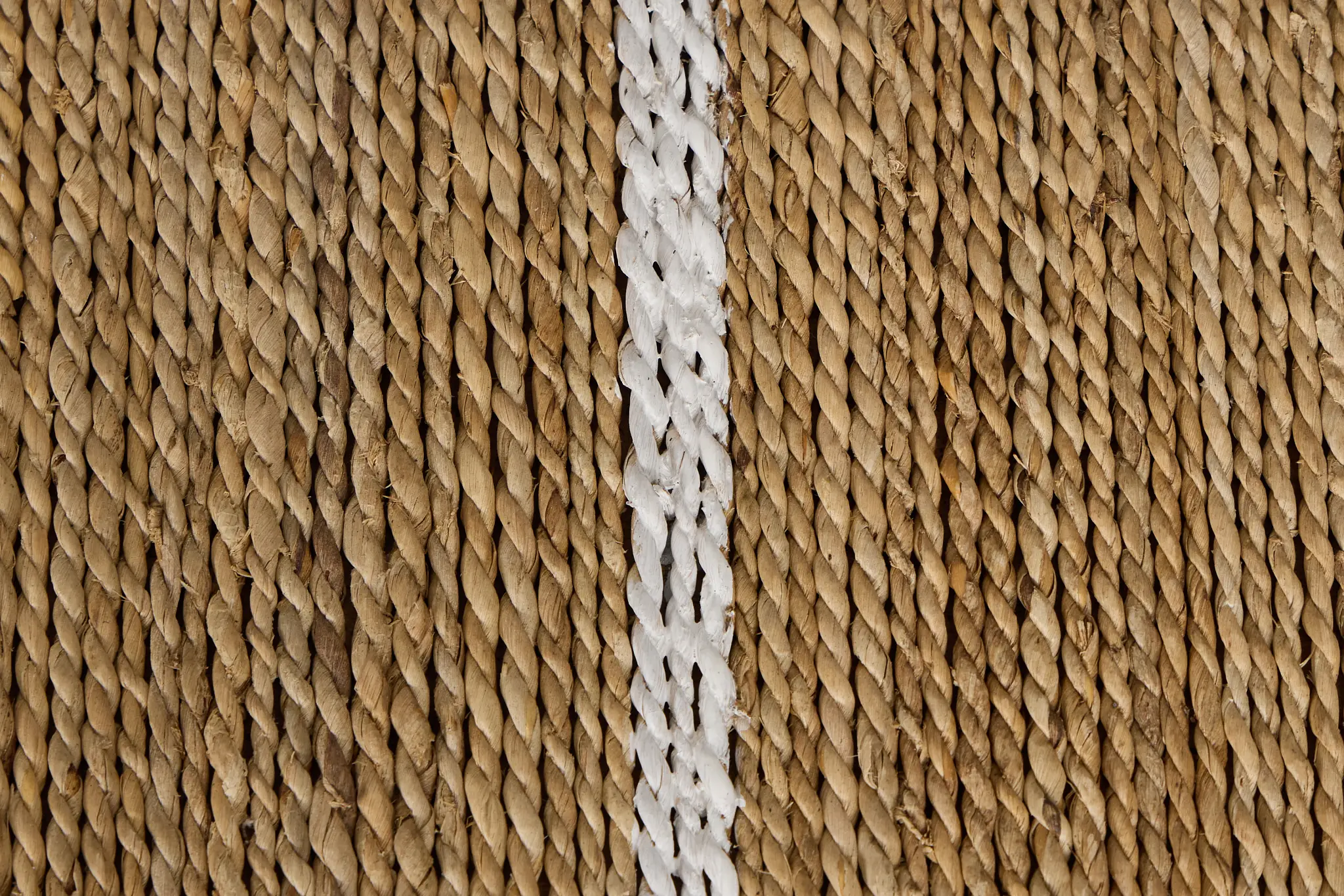 Nantucket Light Tone Woven Dining Bench Nantucket Light Tone Woven Dining Bench