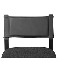 Four Hands Zami Black Upholstered Side Chair