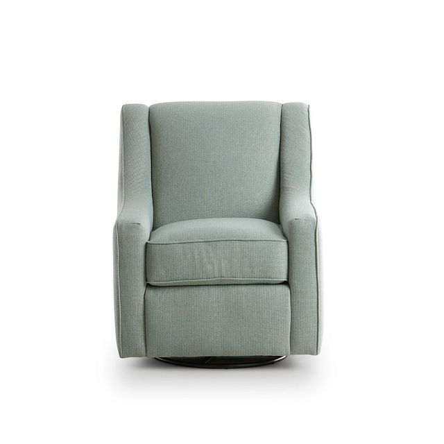 Austin Green Fabric Swivel Rocker Glider