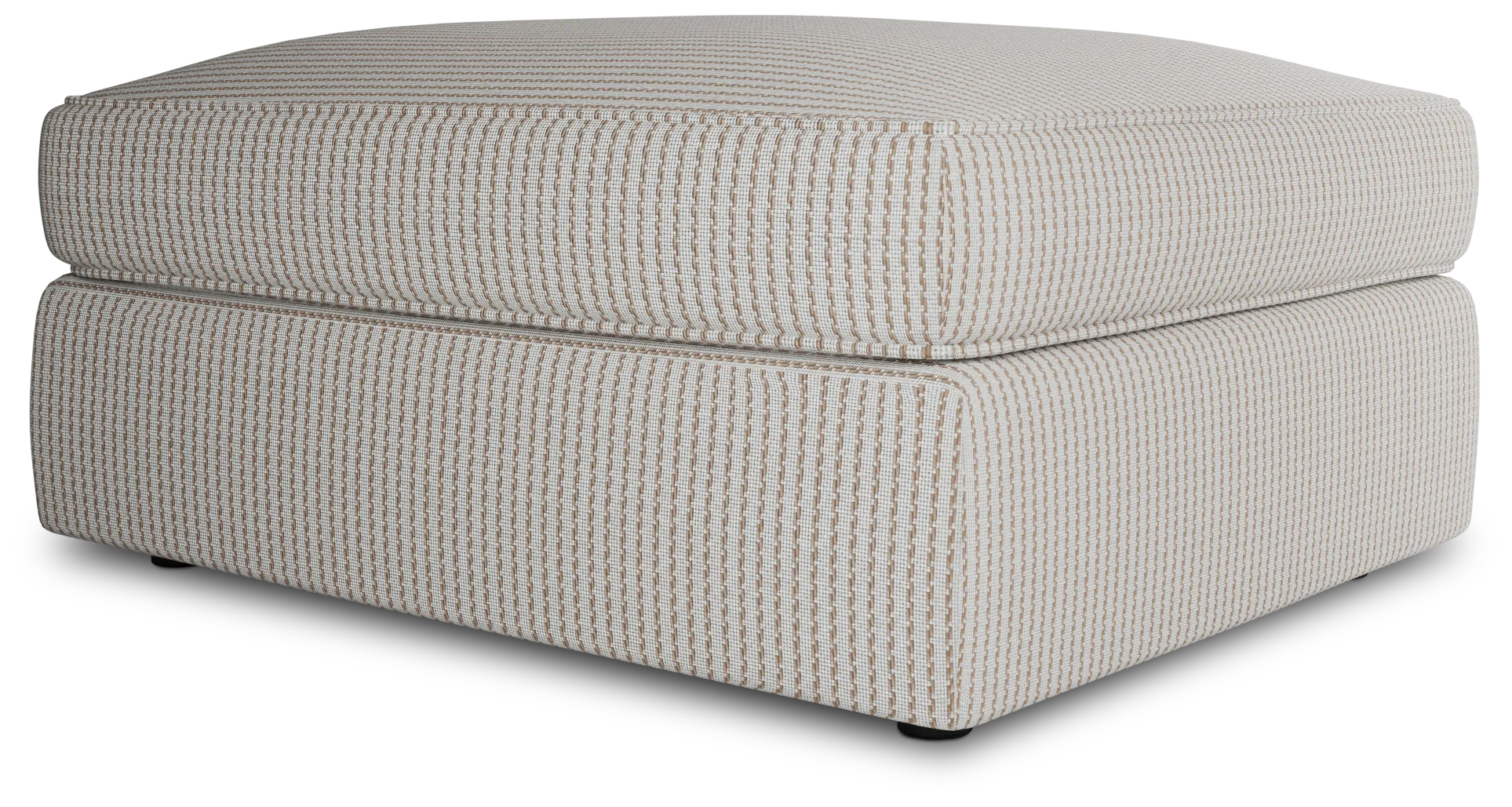 Siesta Lucy Light Beige Fabric Ottoman