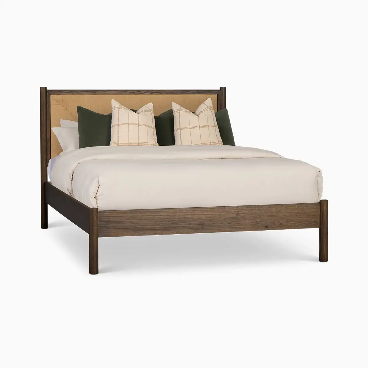 Santorini Woven Panel Bed