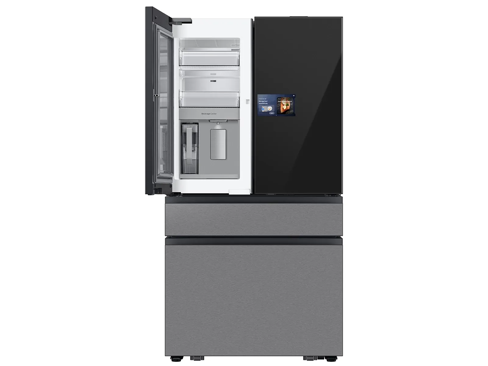 Samsung Bespoke Series Charcoal French Door Refrigerator