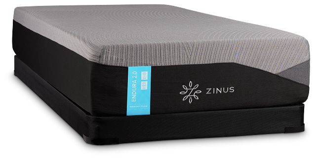 Zinus Endura 2.0 Cush Firm Low-profile Mattress Set