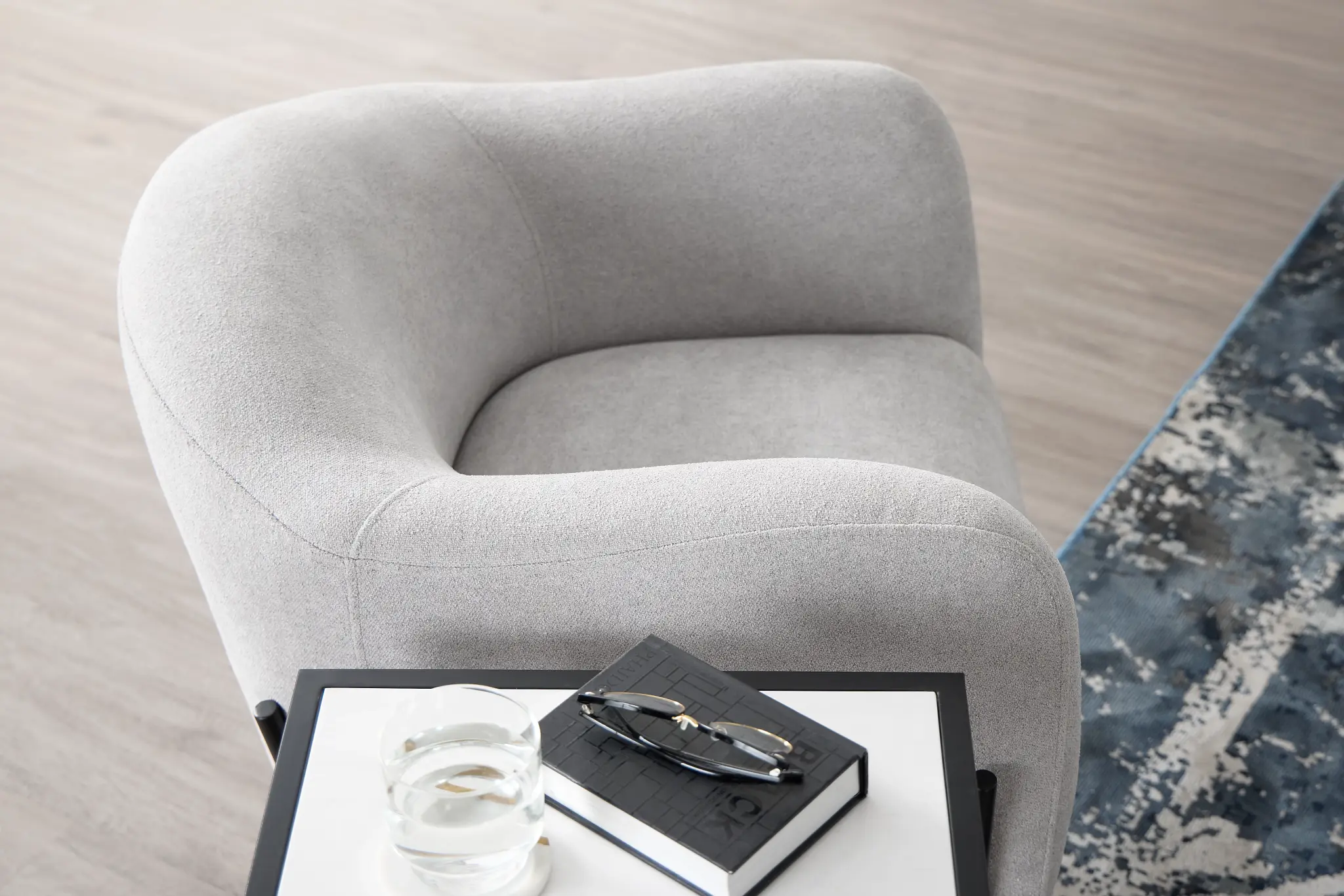 Kalima Gray Accent Chair Kalima Gray Accent Chair