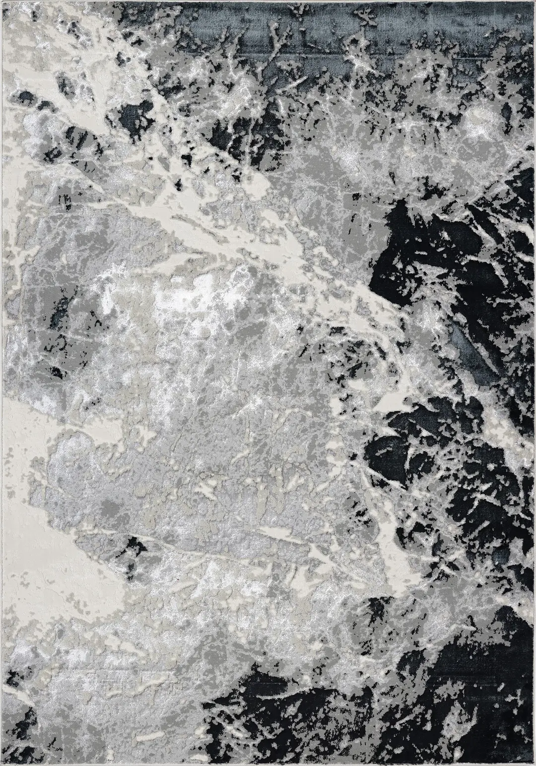 Frenzy Silver 5x8 Area Rug Frenzy Silver 5x8 Area Rug