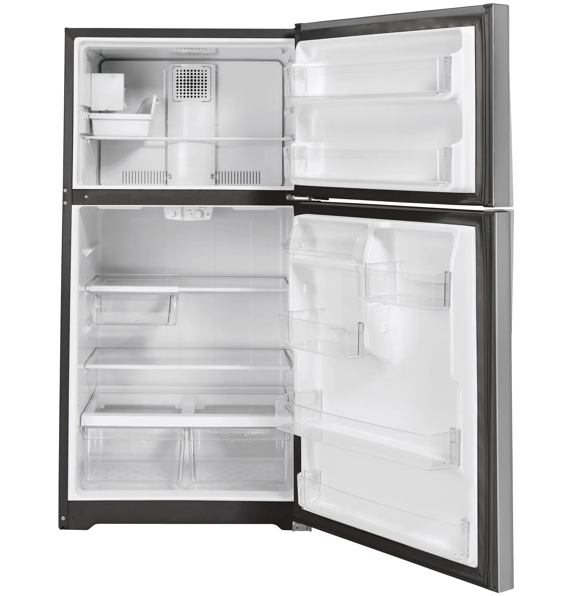 Ge 19 Series Stainless Steel Top Freezer Refrigerator