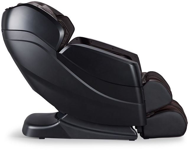 Advanced L-track Dark Brown Micro Massage Chair