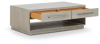 Destination Light Tone Rectangular Coffee Table