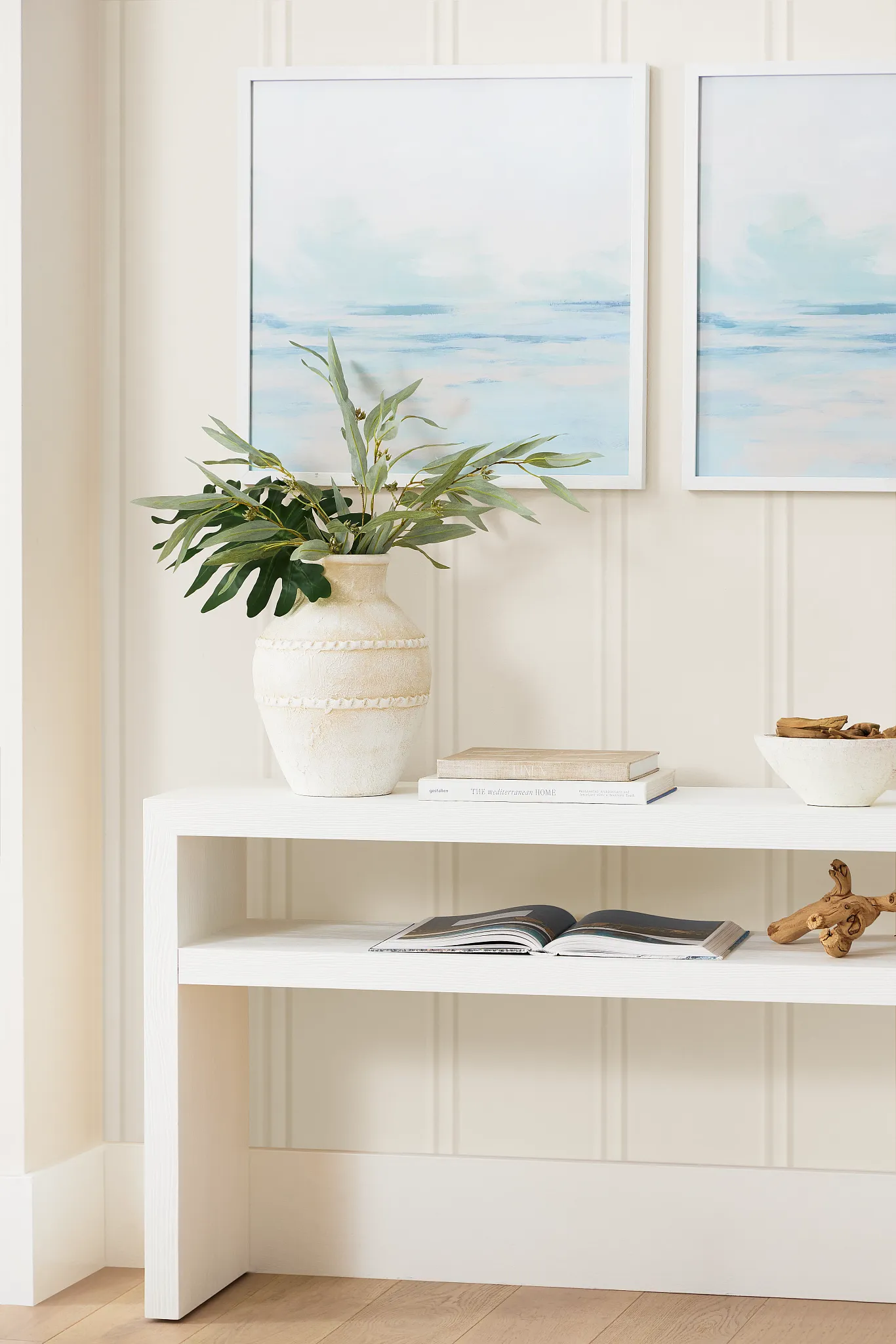 Nantucket White Pine Console Table