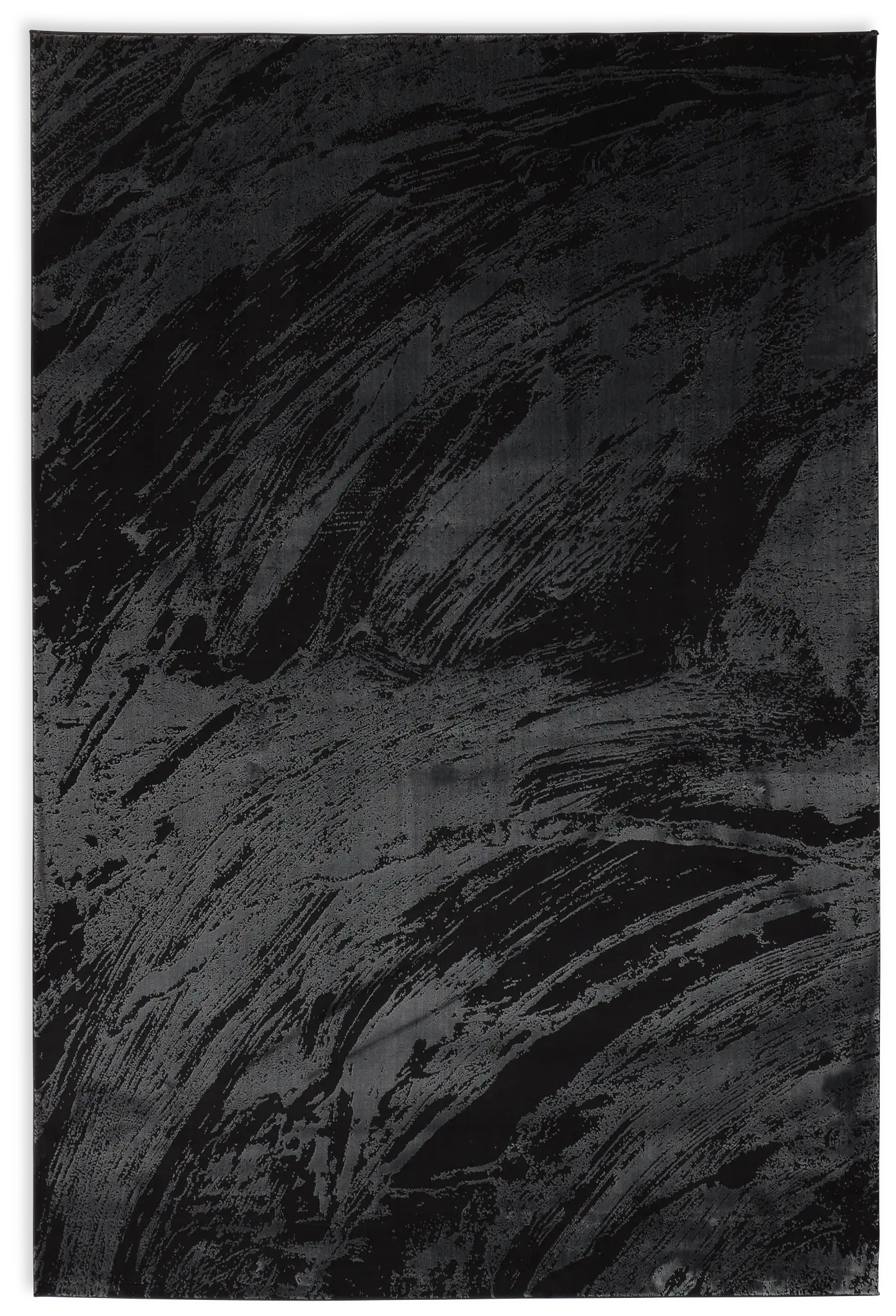 Anelo Black 5x8 Area Rug Anelo Black 5x8 Area Rug