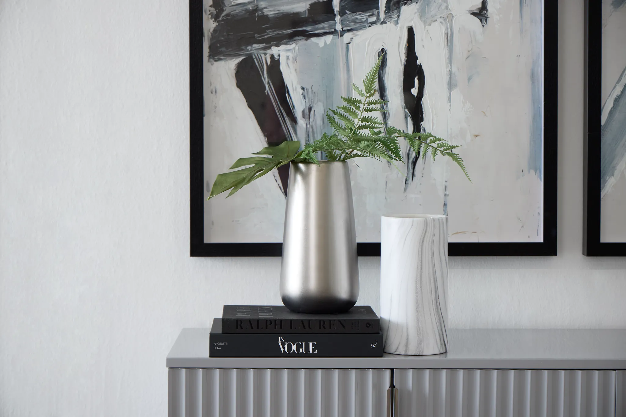 Iika Silver Medium Vase