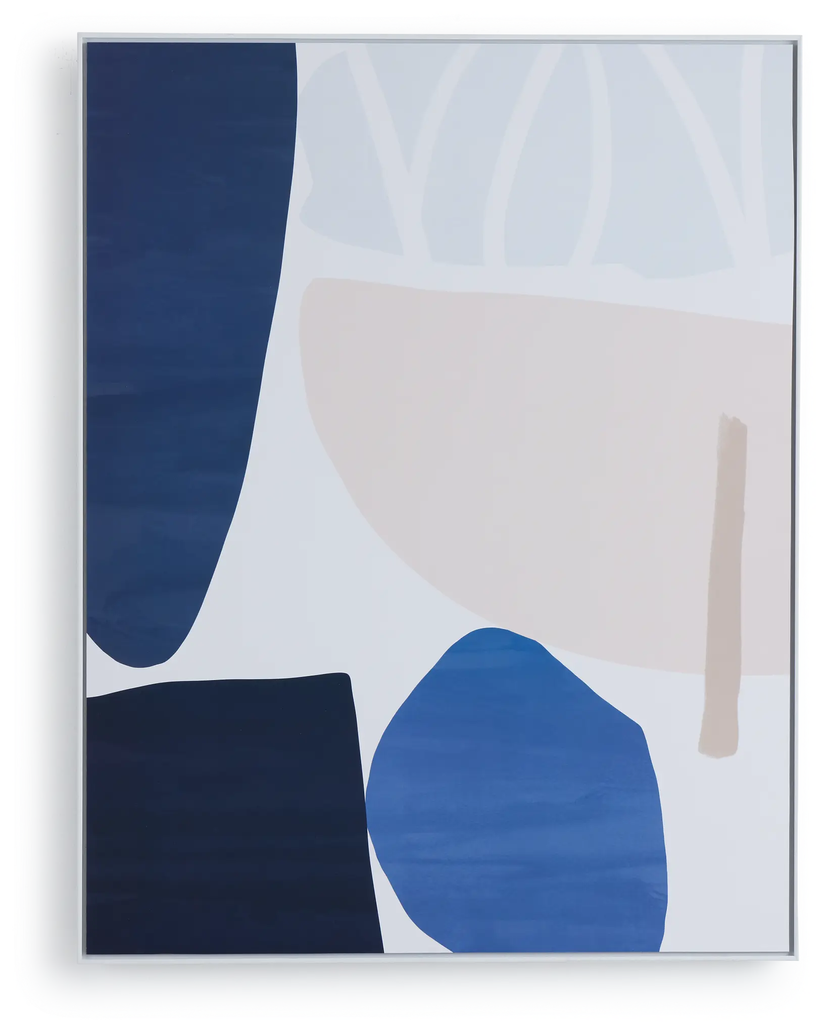 Blace Dark Blue Framed Wall Art Blace Dark Blue Framed Wall Art