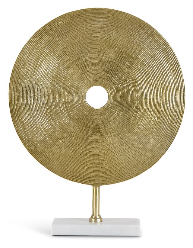 Disc Gold Large Tabletop Accessory (1)