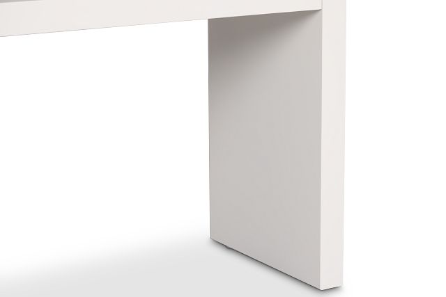 Nantucket White Open Console Table