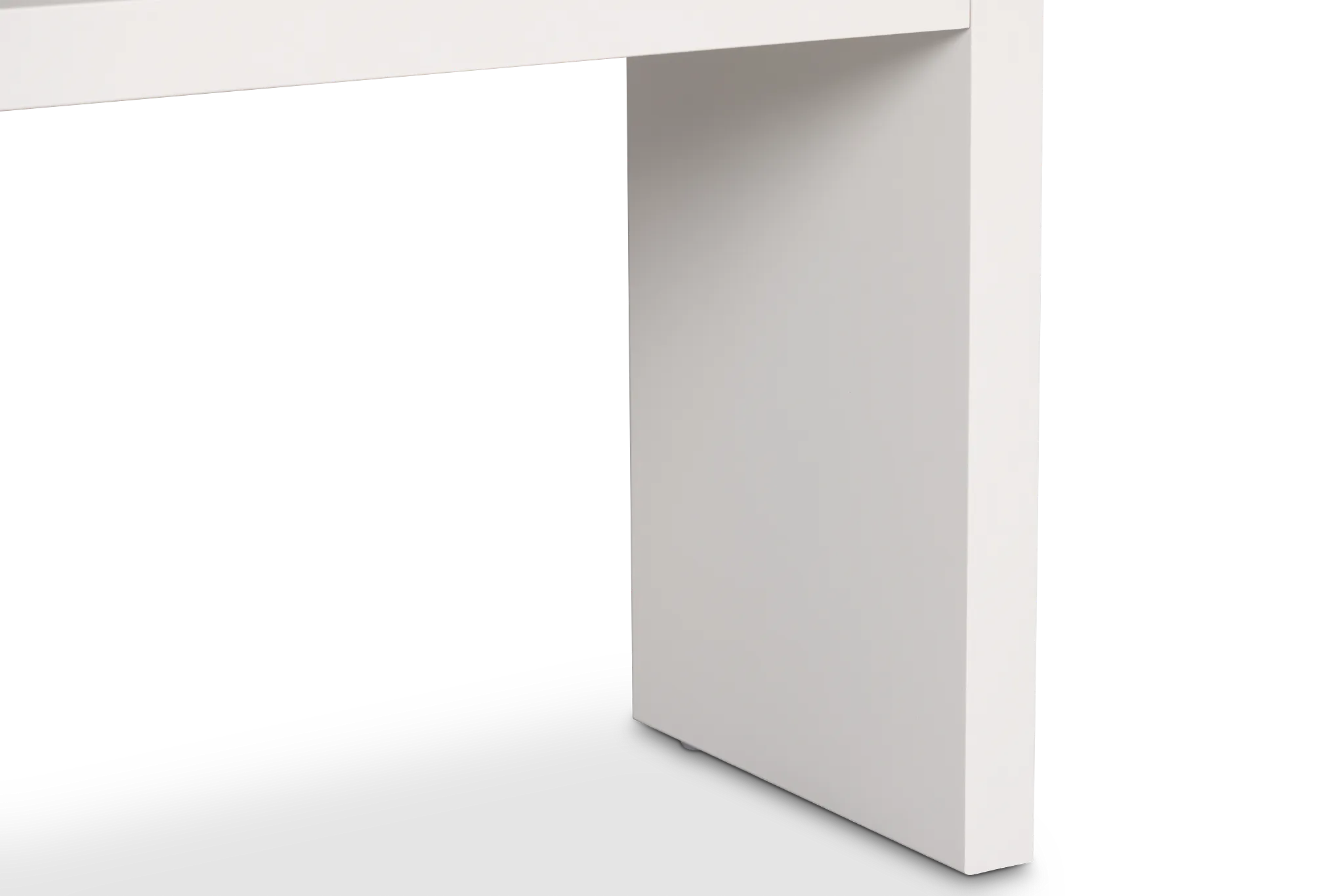 Nantucket White Open Console Table