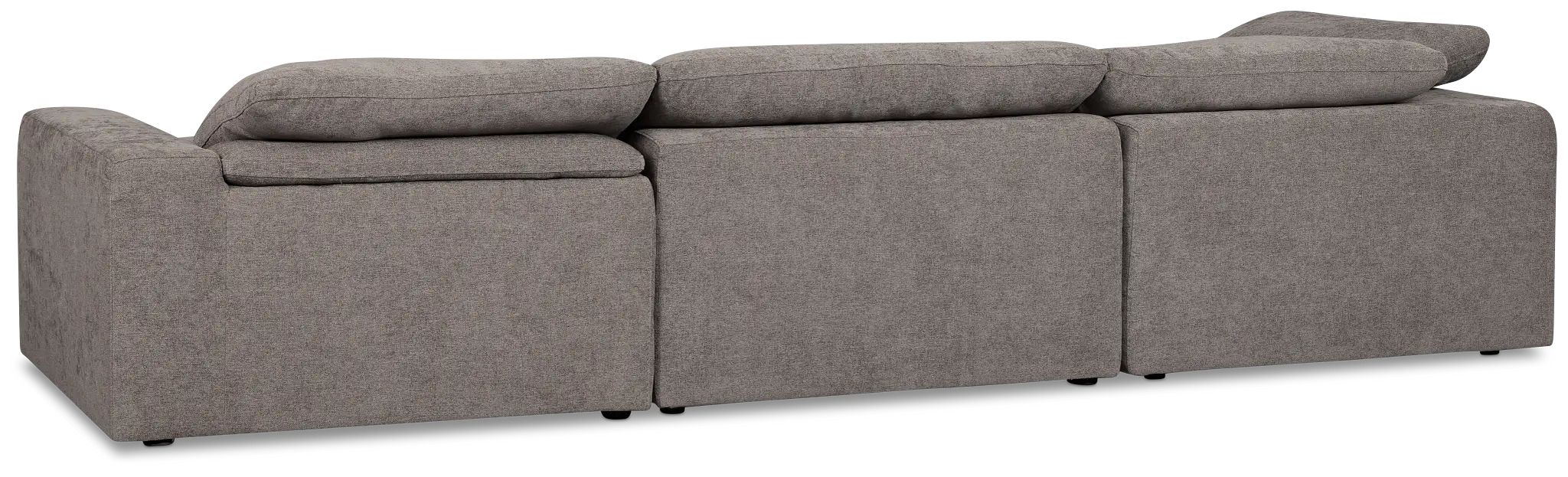 Drift Dark Gray Fabric Small Left Bumper Power Reclining Sectional Drift Dark Gray Fabric Small Left Bumper Power Reclining Sectional