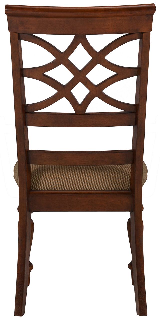 Oxford Mid Tone Wood Side Chair (2)