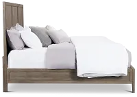 Alden Gray Wood Platform Bed