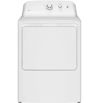 Ge 33 Series White Front Load Electric Dryer