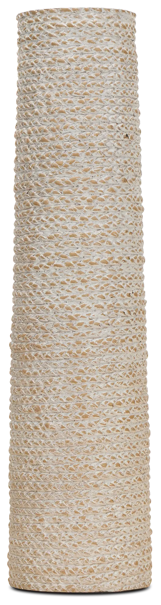 Toulon White Tall Vase Toulon White Tall Vase