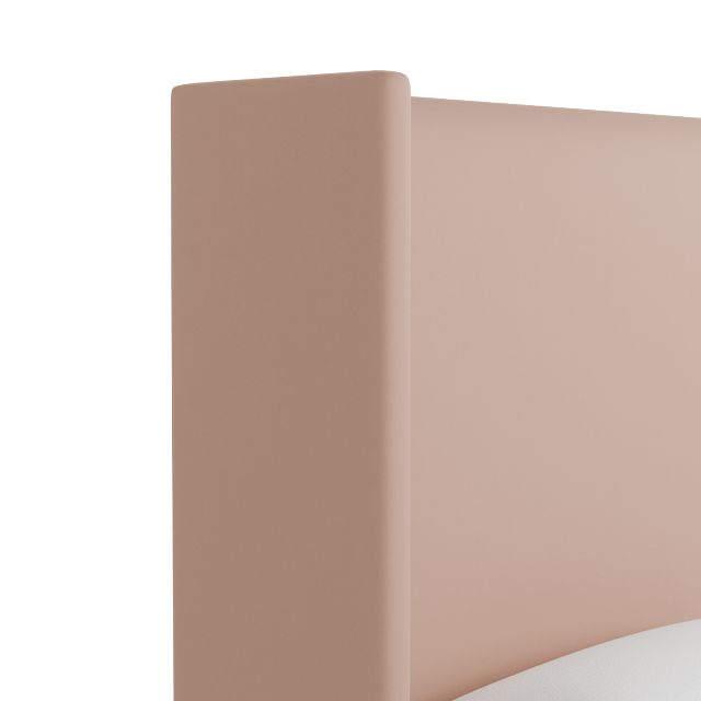 Captiva Joya Light Pink 60" Upholstered Shelter Bed