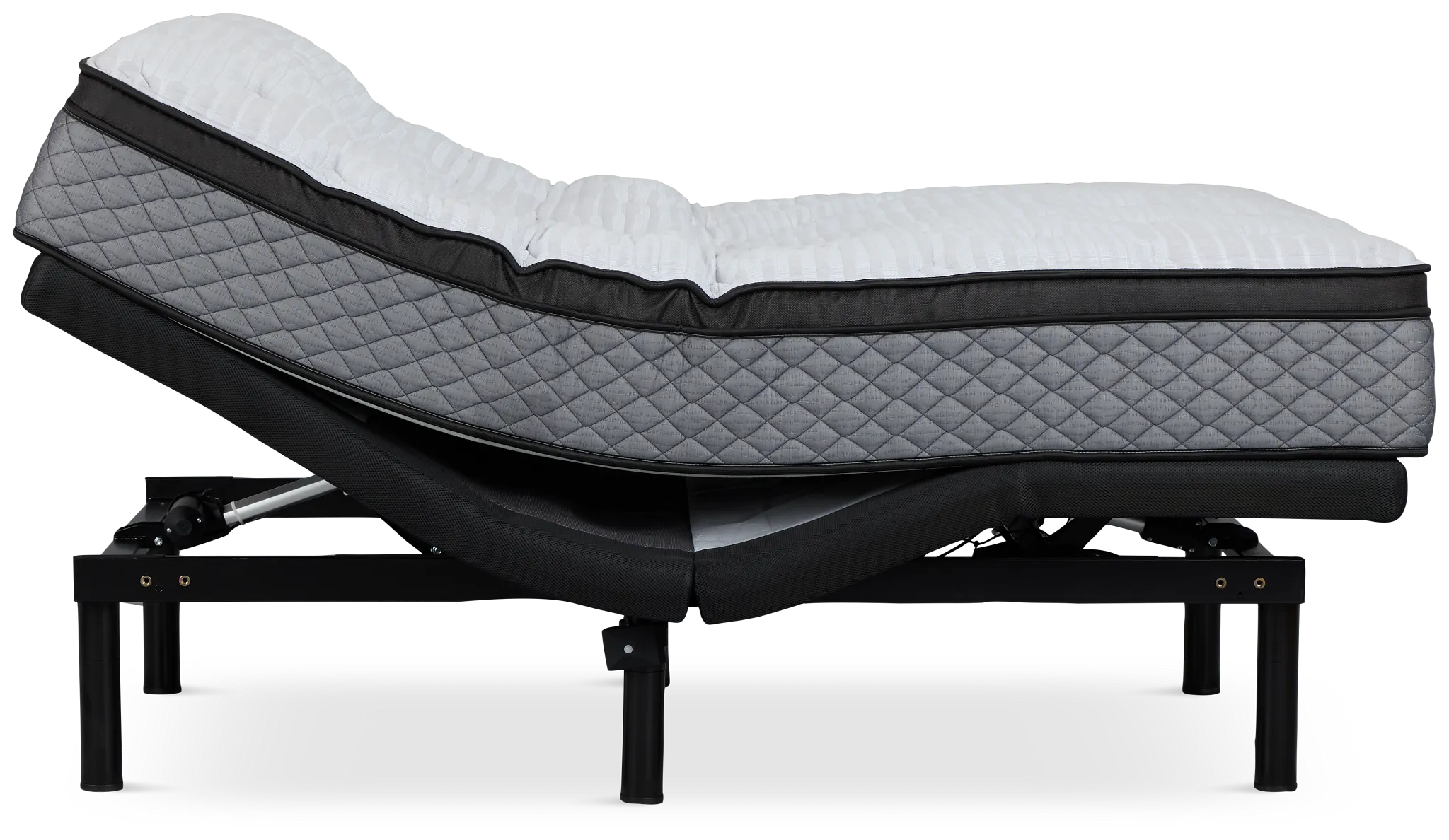 Kevin Charles By Sealy Essential Plush Elite Adjustable Mattress Set