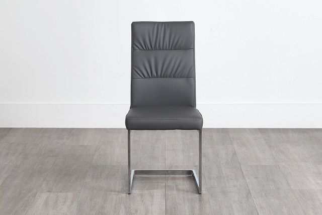 Bronx Gray Upholstered Side Chair