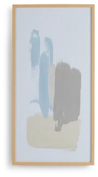 Vida Beige Framed Wall Art