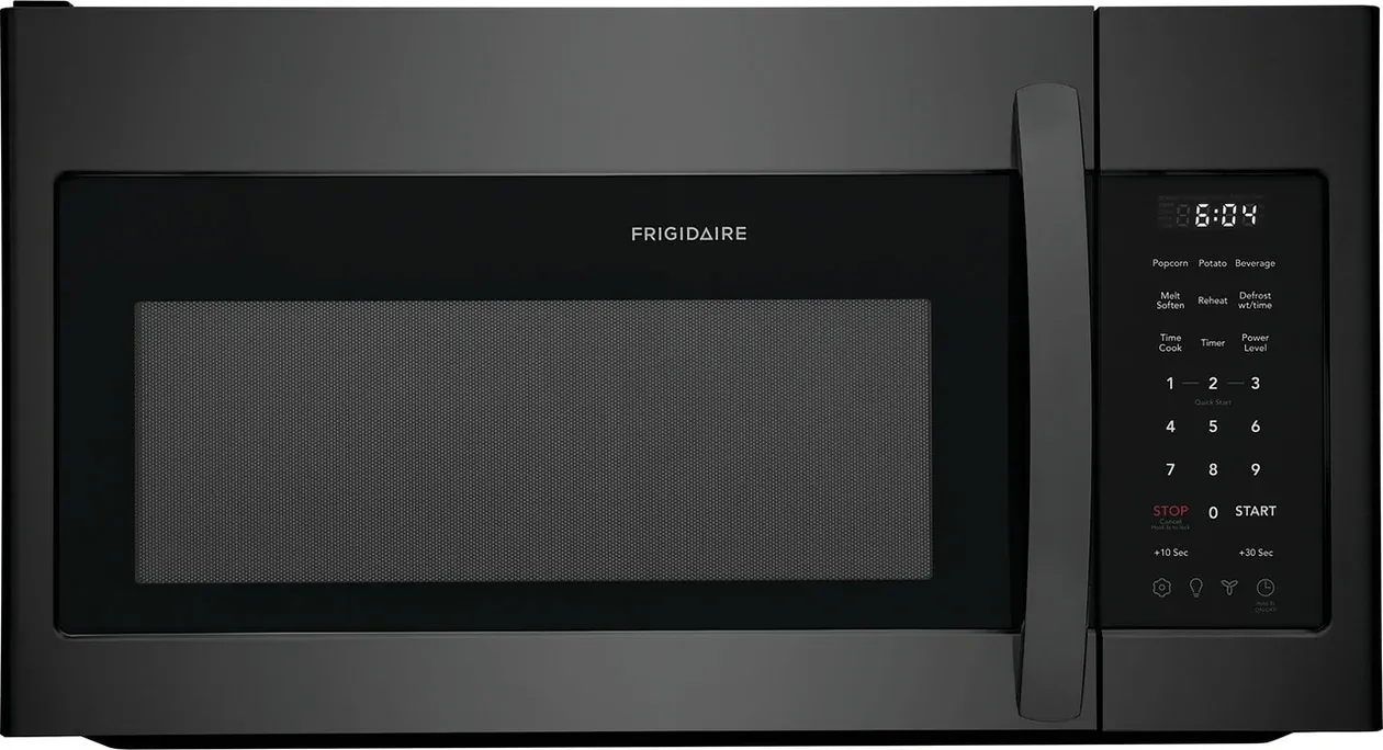 Frigidaire 1846 Series Black Stnl Steel Over-the-range Microwave