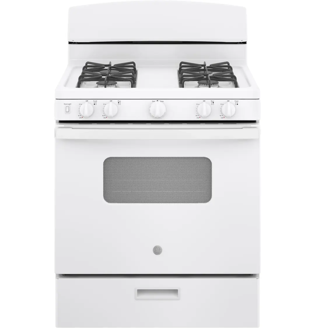 Ge 10 Series White 30" Gas Range Ge 10 Series White 30" Gas Range