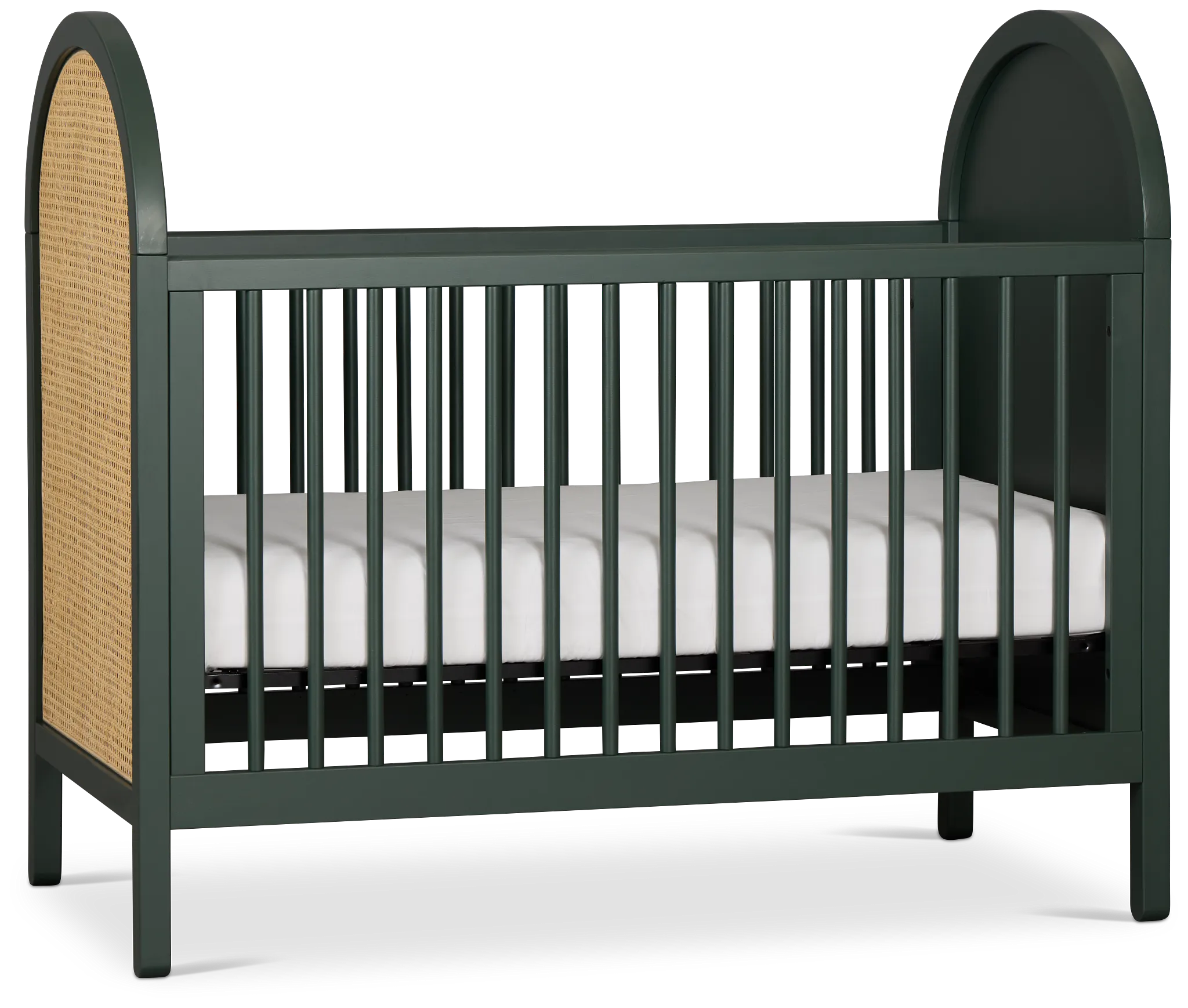 Riley Green Woven 3-in-1 Crib