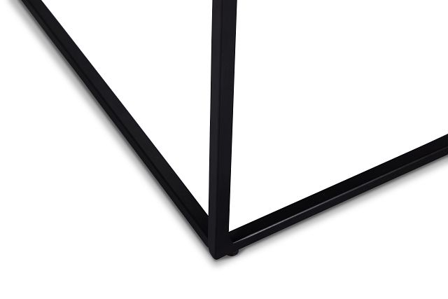 Doren Black Square End Table