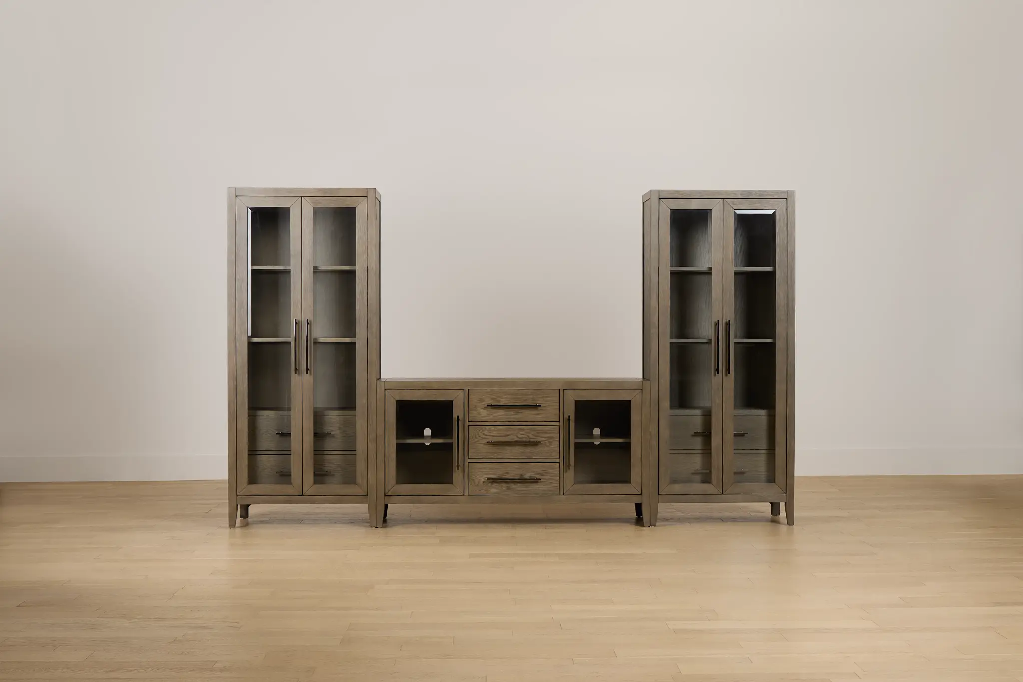 Alden Gray 60" Entertainment Wall Alden Gray 60" Entertainment Wall