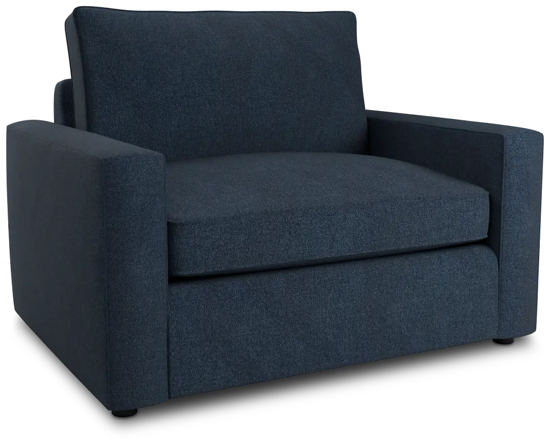 Siesta Maguire Blue Fabric Chair Siesta Maguire Blue Fabric Chair