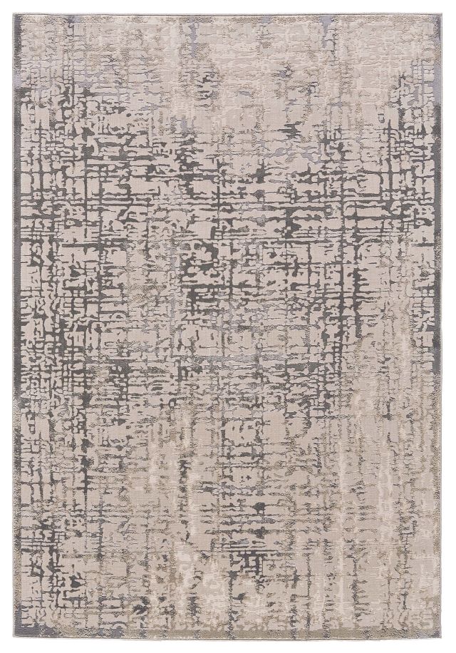 Prasad Gray 5x8 Area Rug