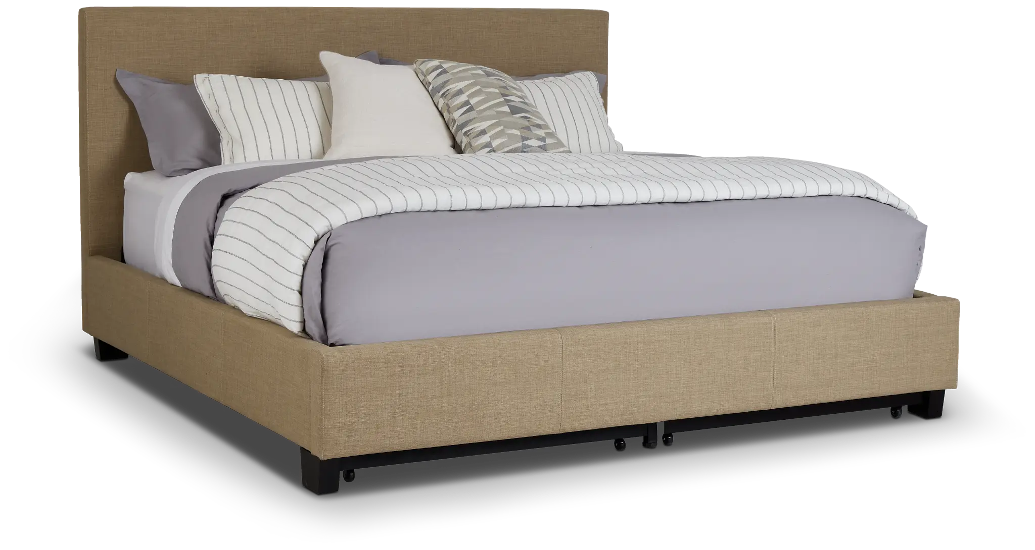 Madden Taupe Uph Platform Storage Bed Madden Taupe Uph Platform Storage Bed