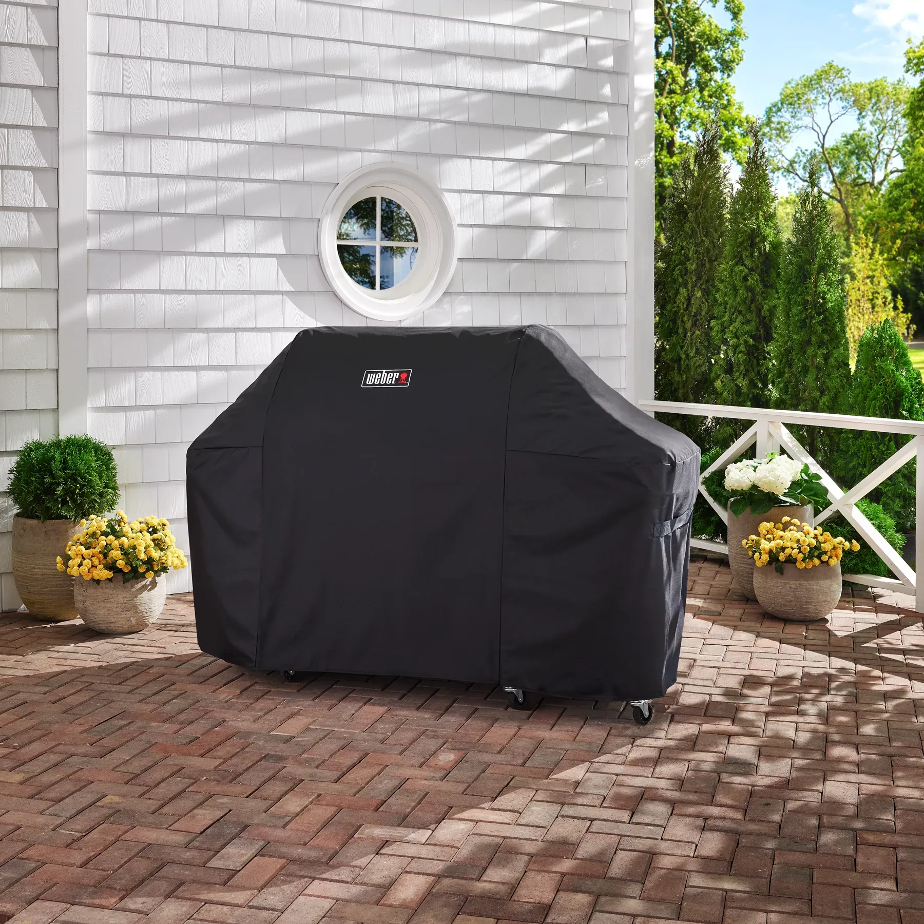 Weber Premium Summit Grill Cover Black Grill Cover