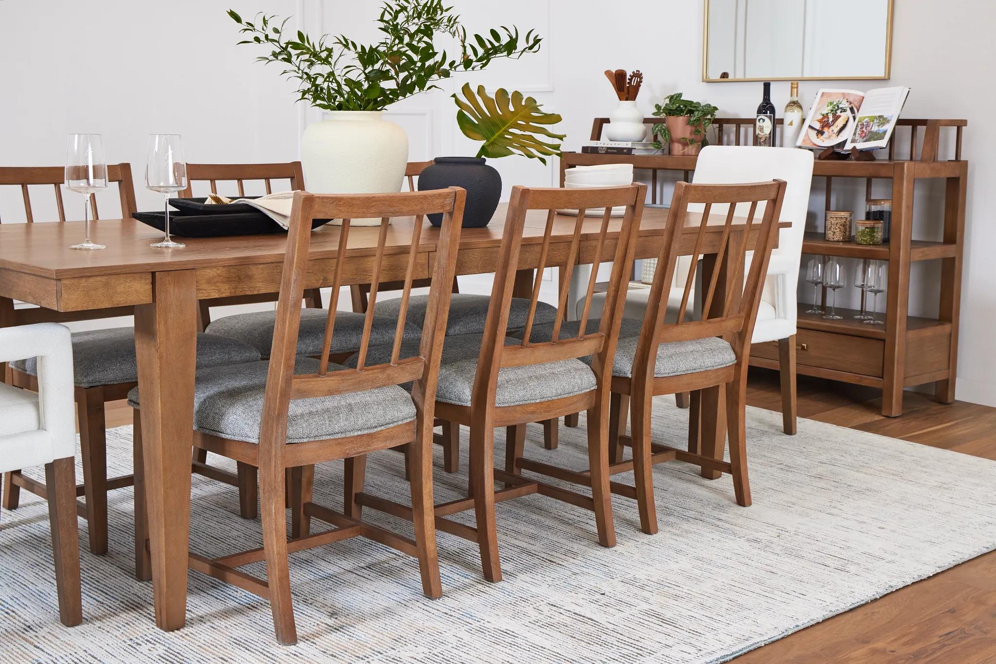 Provo Gray Upholstered Side Chair