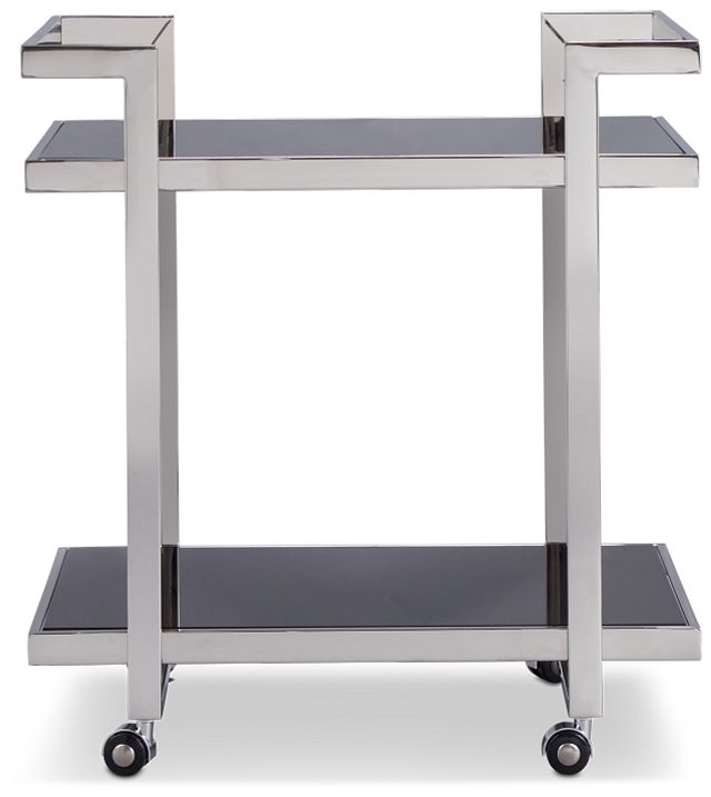 Arlo Black Bar Cart