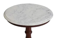 Jude White Accent Table