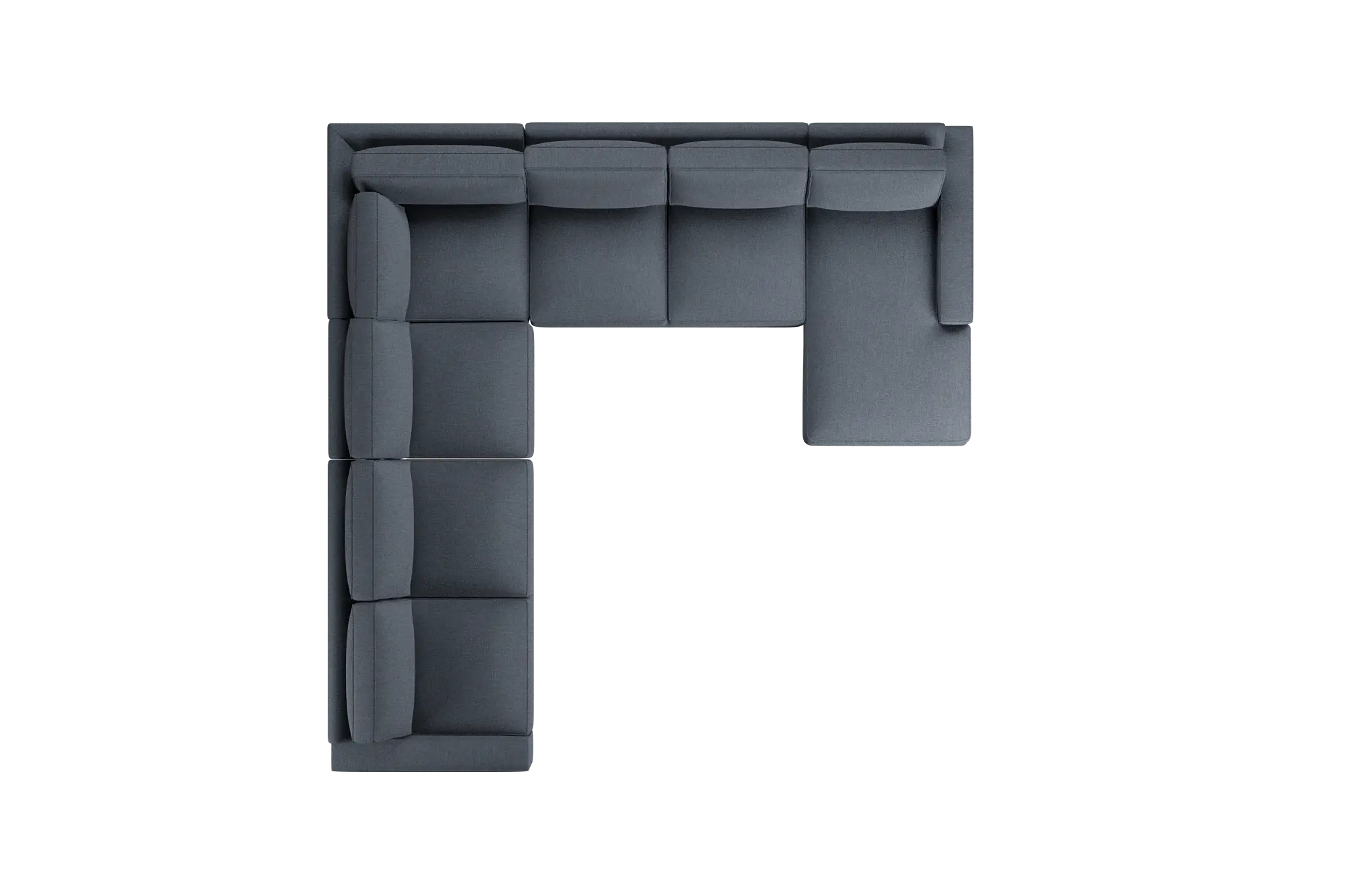 Edgewater Victory Dark Blue Large Right Chaise Sectional Edgewater Victory Dark Blue Large Right Chaise Sectional