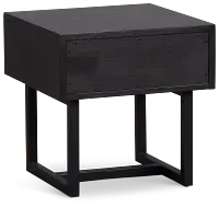 Malibu Black End Table
