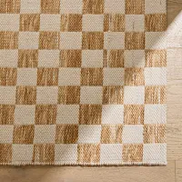 Calia Beige Indoor/outdoor 5x8 Area Rug