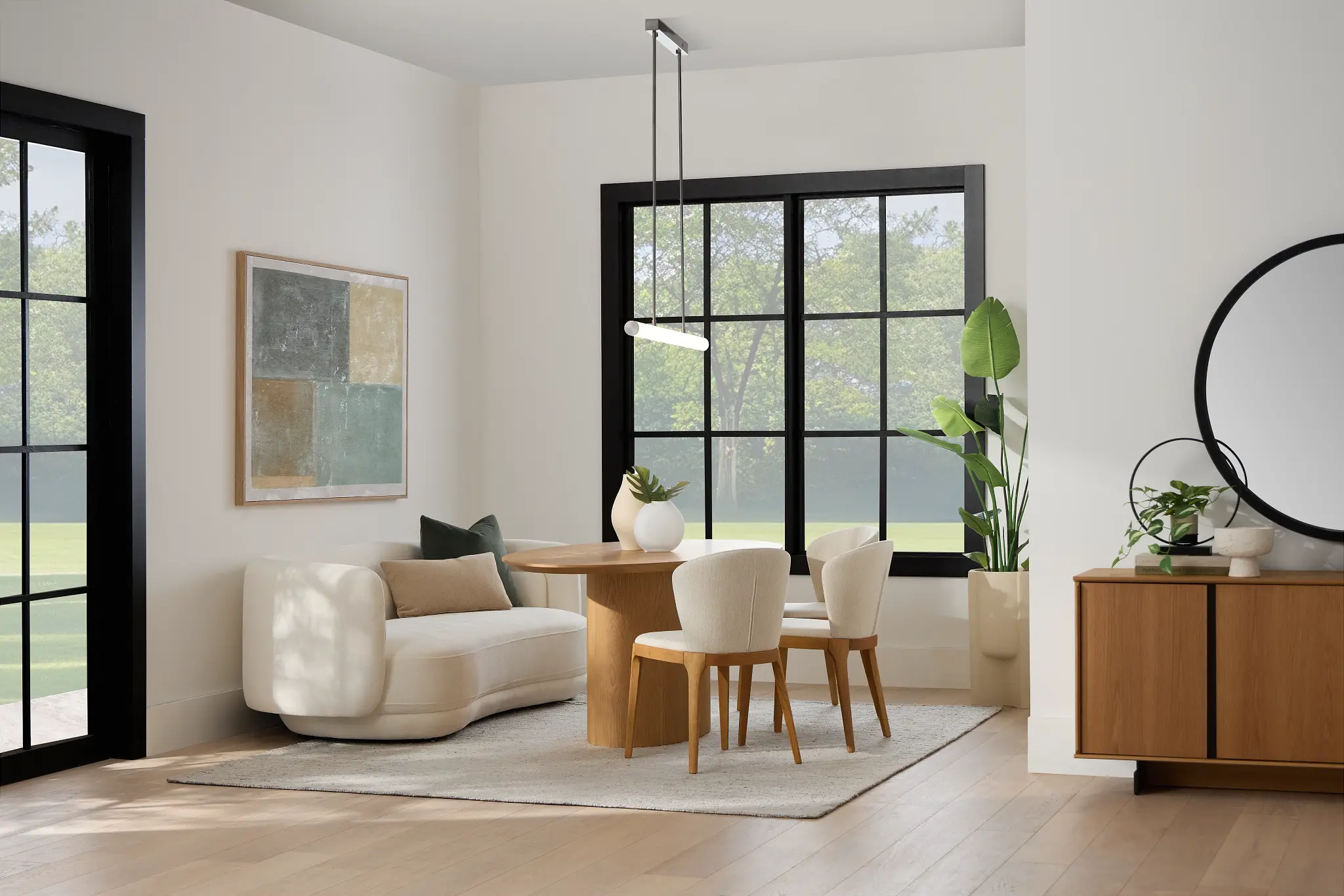 Nomad Light Tone 78" Oval Table Nomad Light Tone 78" Oval Table