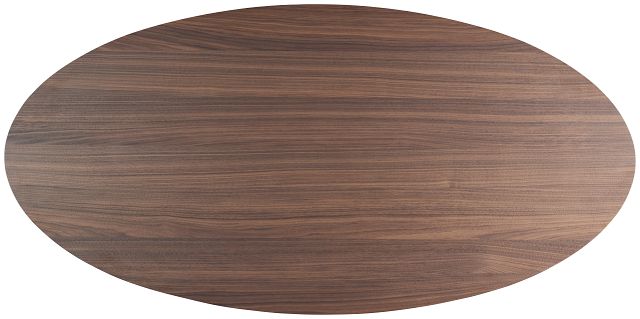 Nomad Mid Tone 78" Oval Table