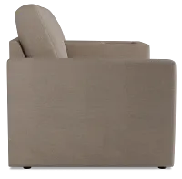 Citymod Beige Fabric 3-piece Modular Sofa With Media Console