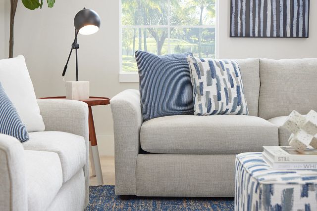 Davis Gray Micro Loveseat