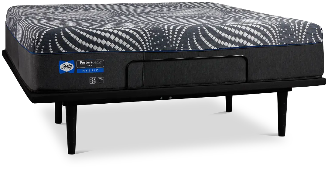 Sealy Posturepedic Plus High Point 14" Soft Ease Adjustable Mattress Set Sealy Posturepedic Plus High Point 14" Soft Ease Adjustable Mattress Set